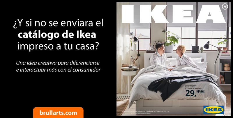 ¿Y si no se enviara el catálogo de Ikea impreso a tu casa?