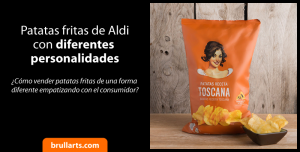 Patatas fritas de Aldi con diferentes personalidades